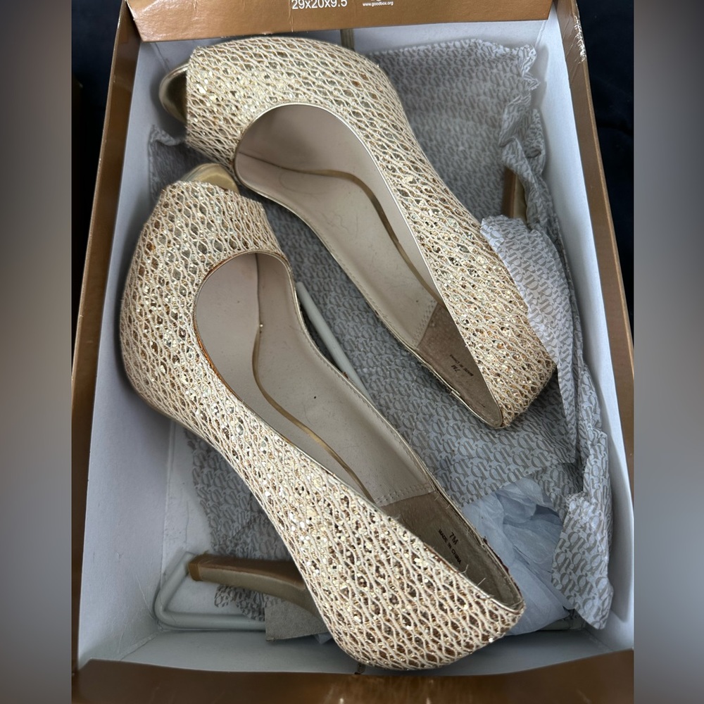 Gold Heels